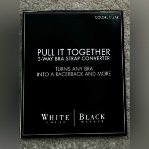 NEW WITH TAGS - White House Black Market - 3 Way Bra Strap Converter